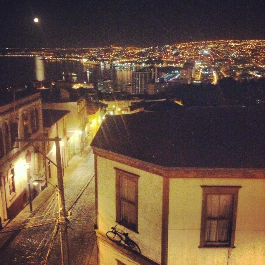Planeta Lindo Hostel Valparaiso Bagian luar foto