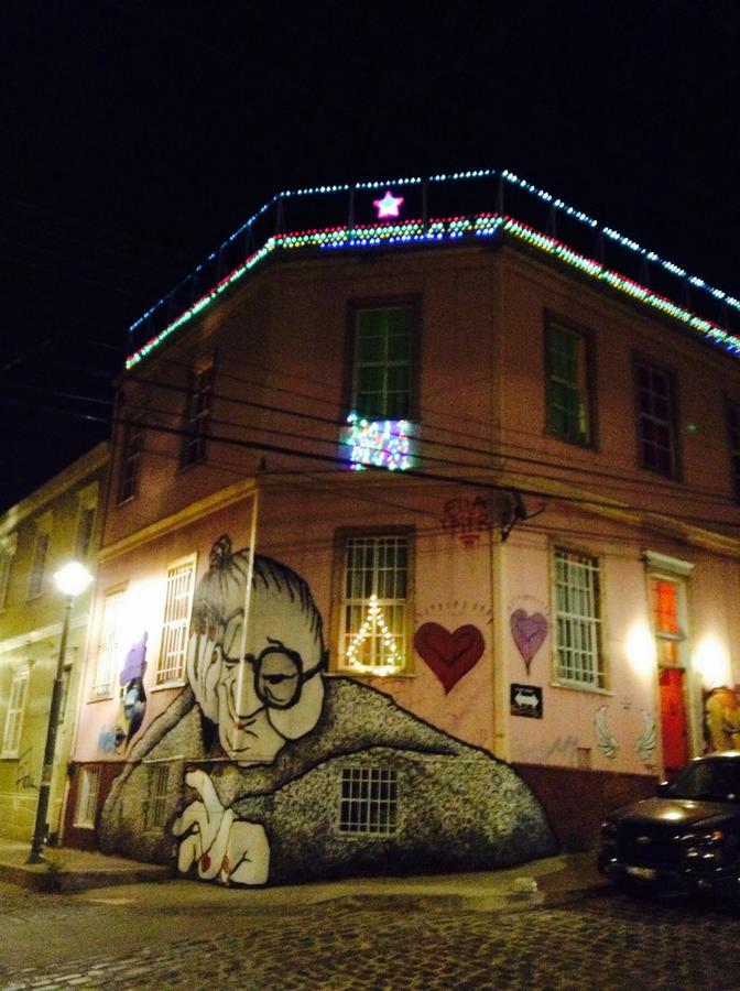 Planeta Lindo Hostel Valparaiso Bagian luar foto