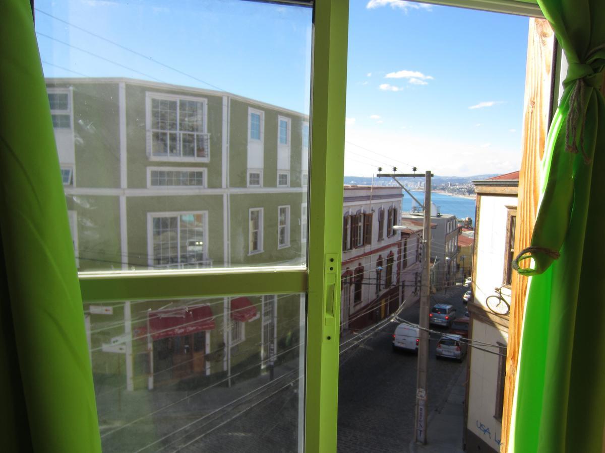Planeta Lindo Hostel Valparaiso Bagian luar foto