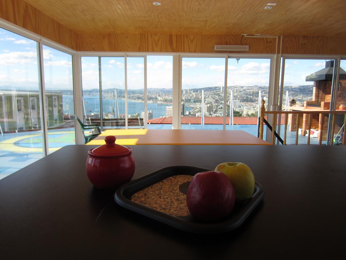 Planeta Lindo Hostel Valparaiso Bagian luar foto