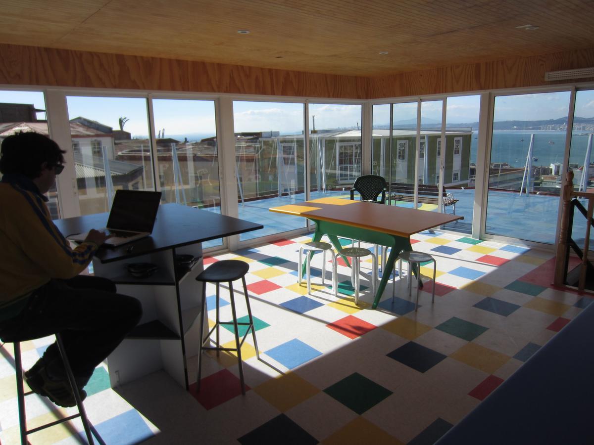 Planeta Lindo Hostel Valparaiso Bagian luar foto